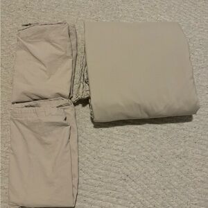Parachute Percale Duvet and pillow cases